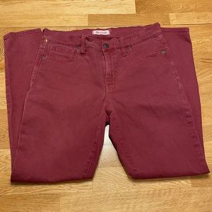 Madewell 9” High Riser Skinny Skinny Jeans Size 30